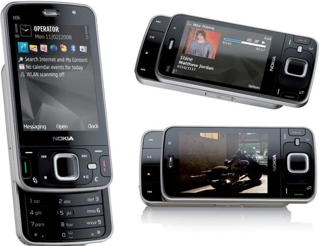 Слайдер Nokia N96